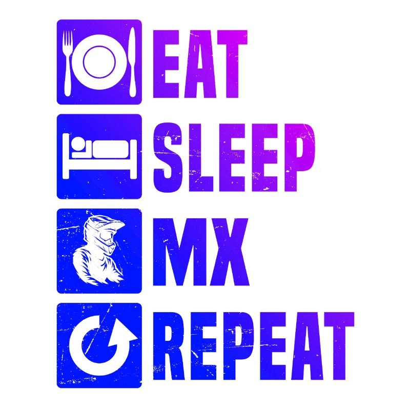 Motocross motif with recognition value