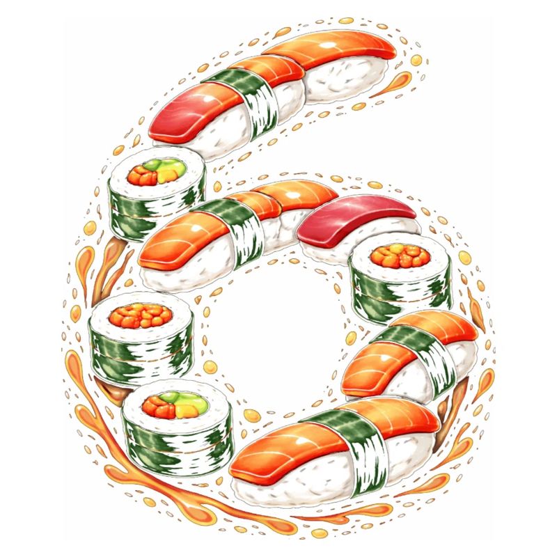 Sushi Ring der Lebendigen Symmetrie