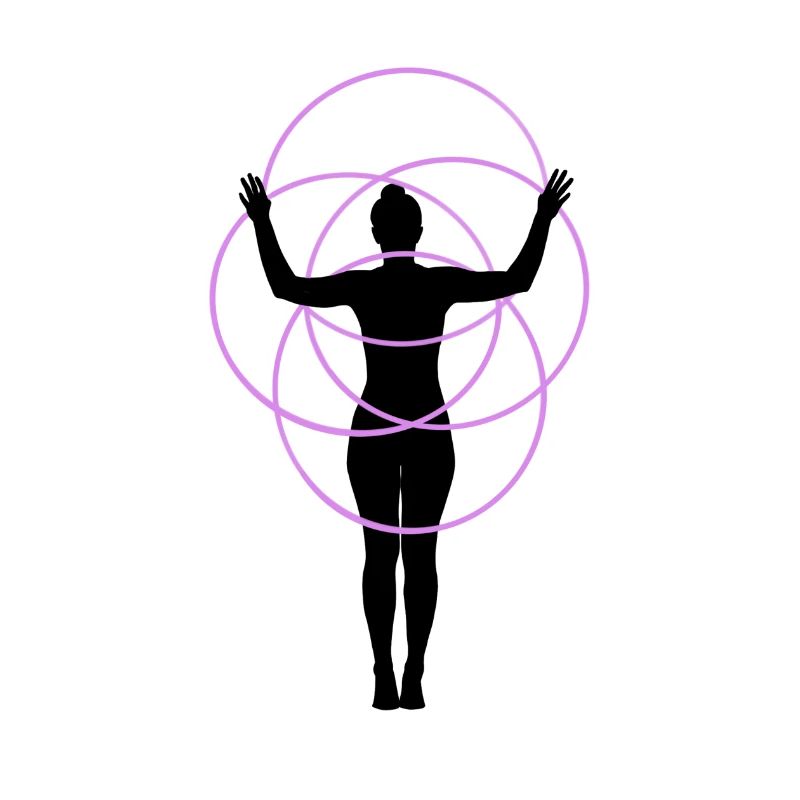Hulahoop Silhouette