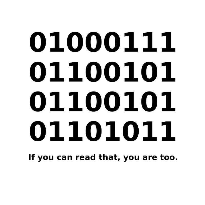 Binary / Binär Code Binärcode Funny T-Shirt