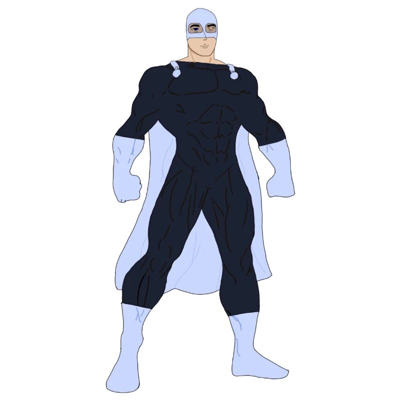 Sei ein Superheld! Seien Sie mutig!