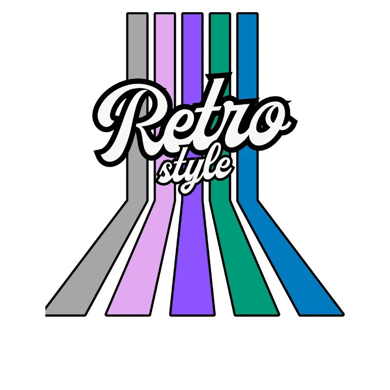 StyleRetro Multicolor Stripes