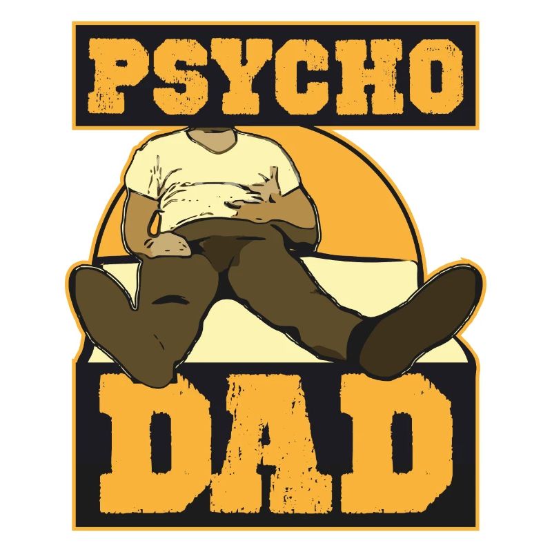 Psycho Dad watching Bundy on the sofa Psycho Dad