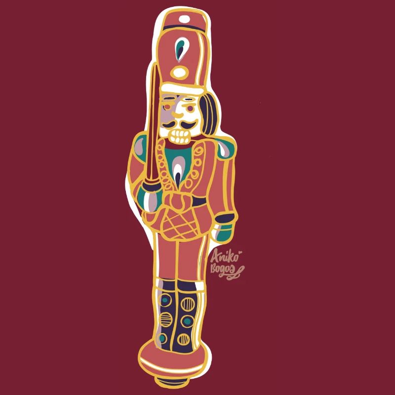 Colorful Nutcracker Deco Design