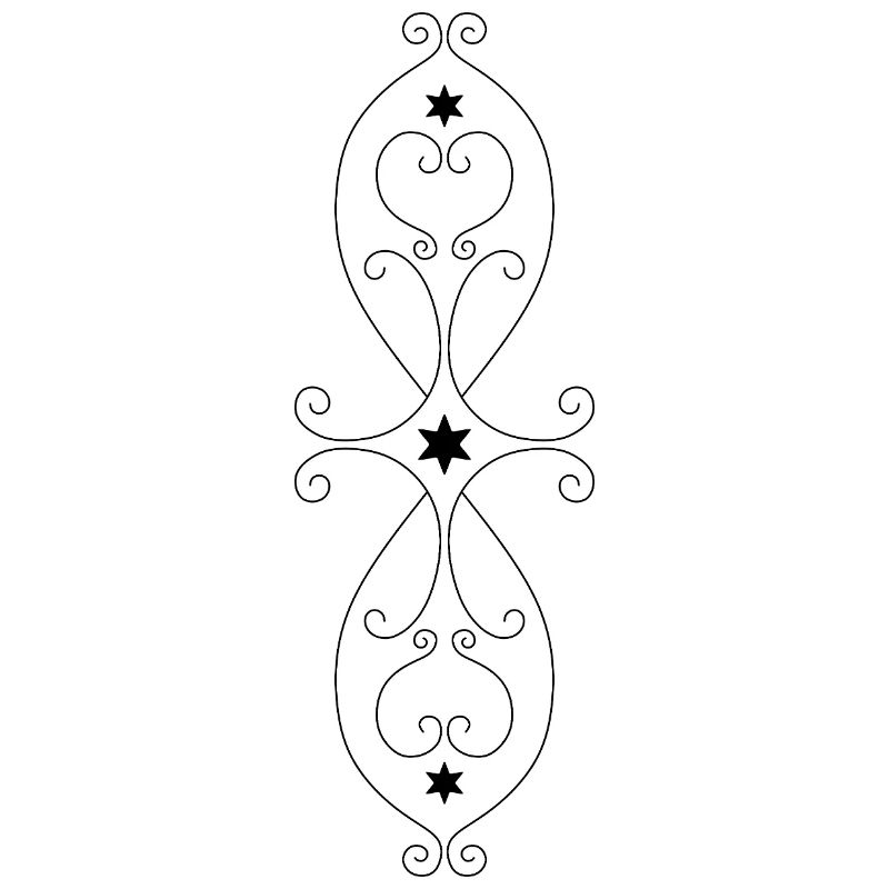 Symmetrical Star Pattern