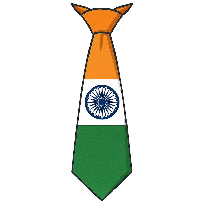 India Tie – Flaggendesign
