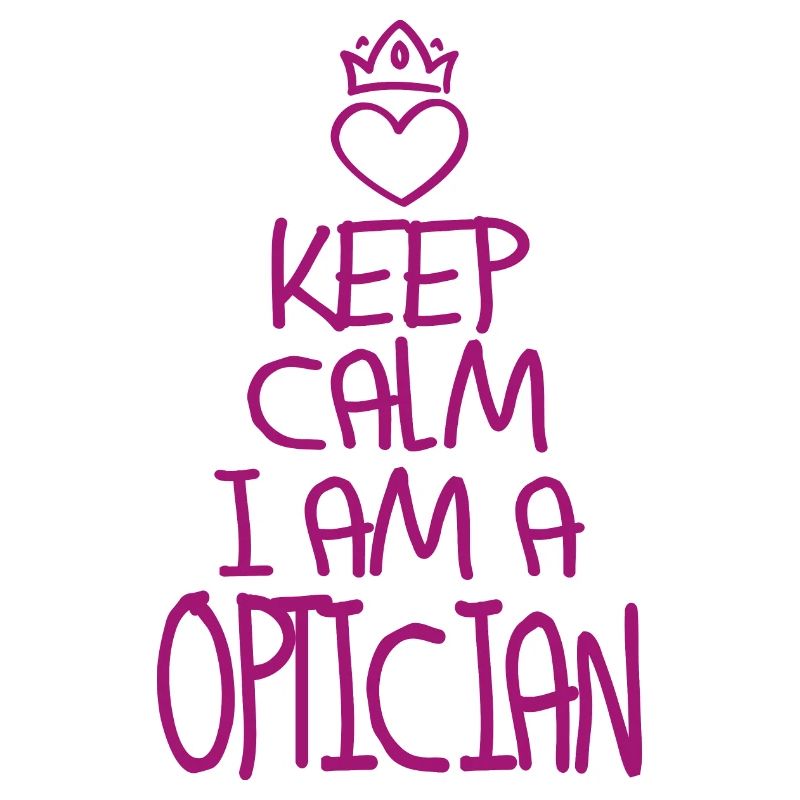 Keep Calm Optiker cool Optiker Geschenk