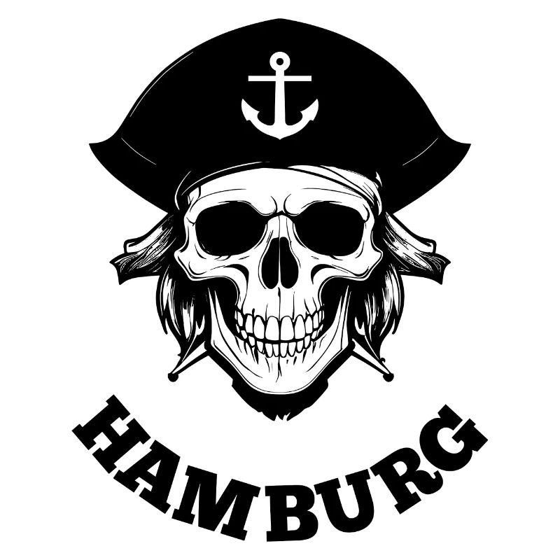 Crâne de pirate de Hambourg
