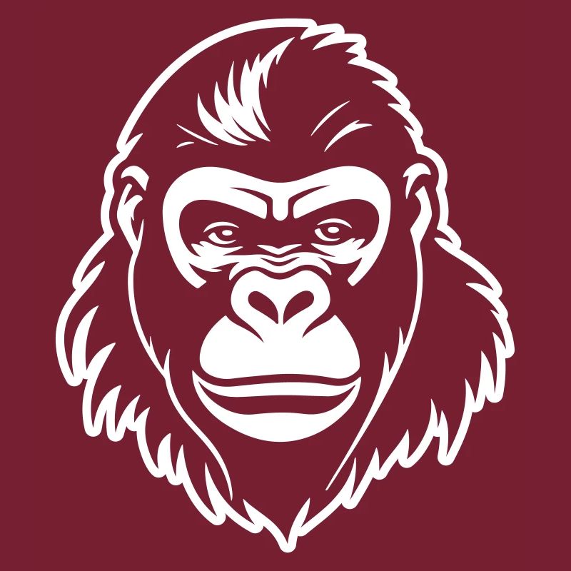 Gorilla Kopf