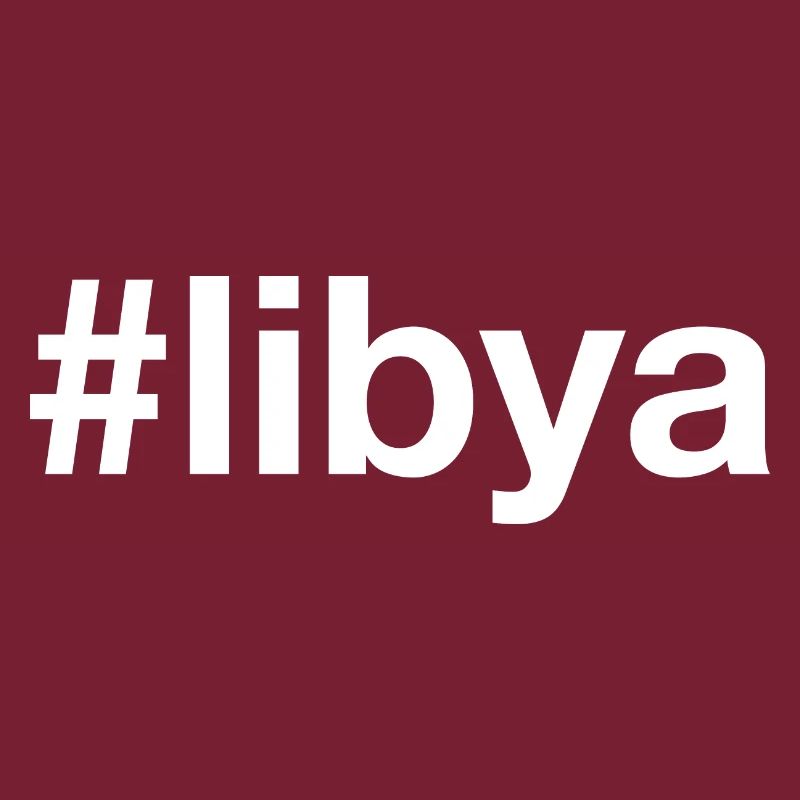 LIBYE Hashtag Libyen