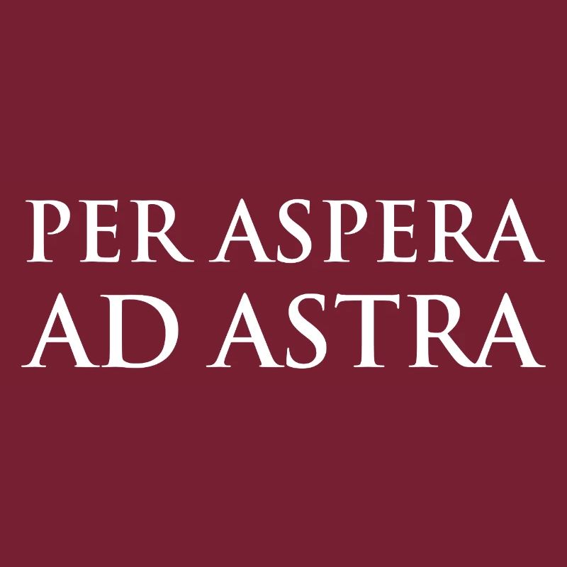 Conception typographique selon Aspera Ad Astra