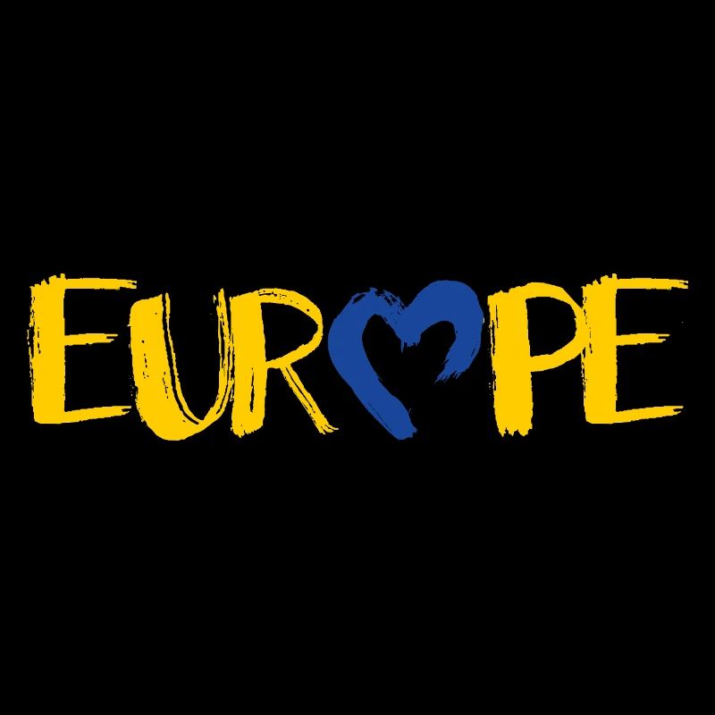 L’EUROPE avec un cœur, l’amour de l’Europe