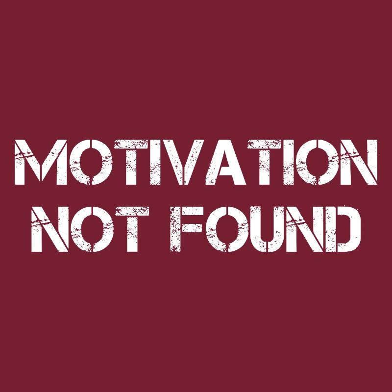 Motivation introuvable