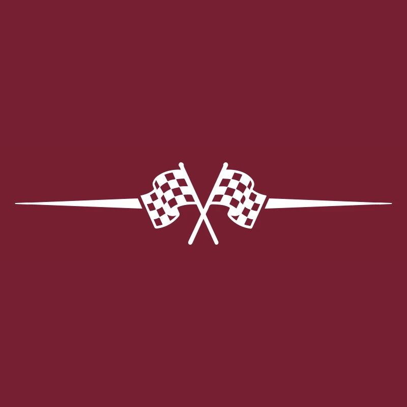 Icône de course de drapeau de course