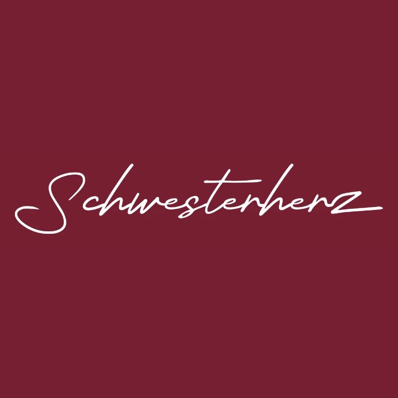 Schwesterherz white design