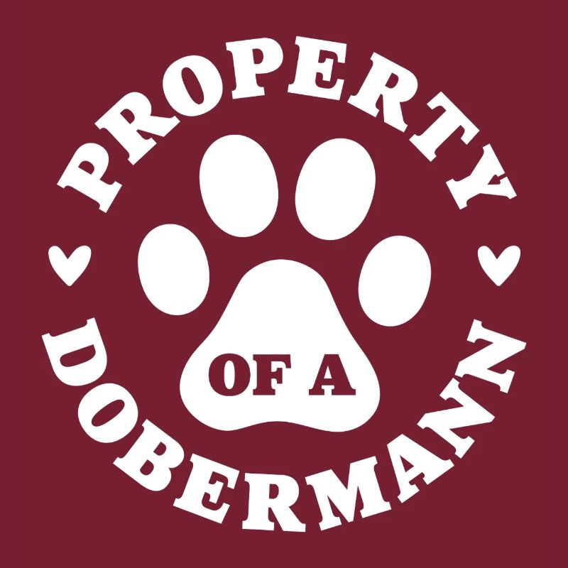 Eigentum eines Dobermanns