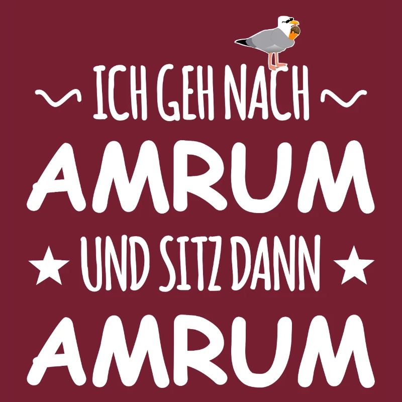 Amrum mit Schnaps Möwe
