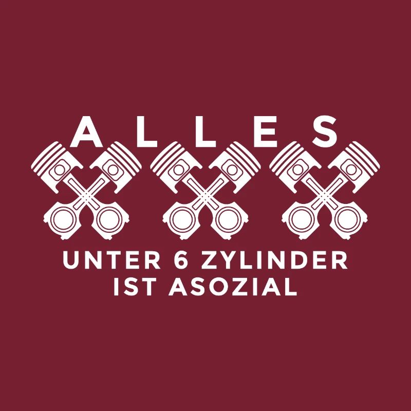 Everything under 6 cylinders is asozial Stolz Auto Cool