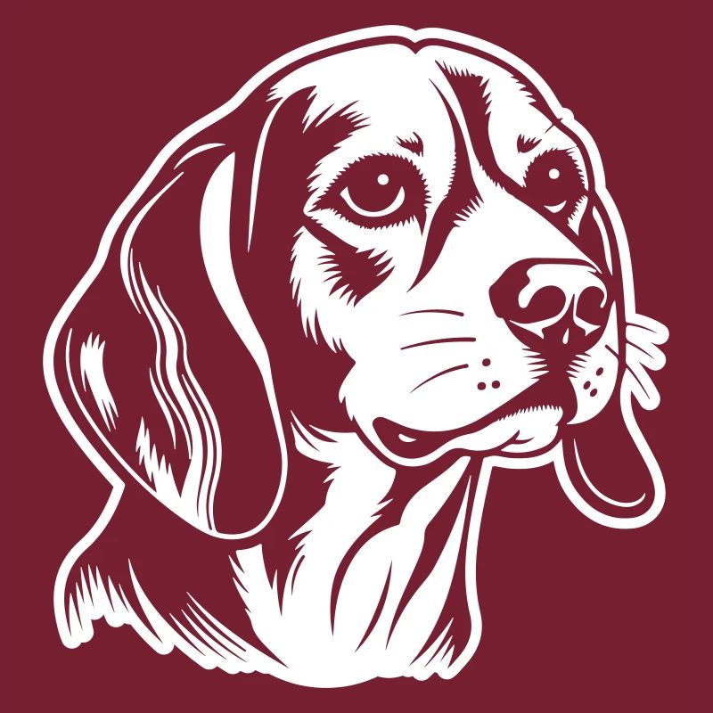 Beagle Dog Head