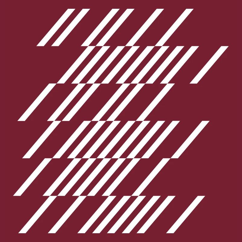 Diagonal Stripe Geom Pattern