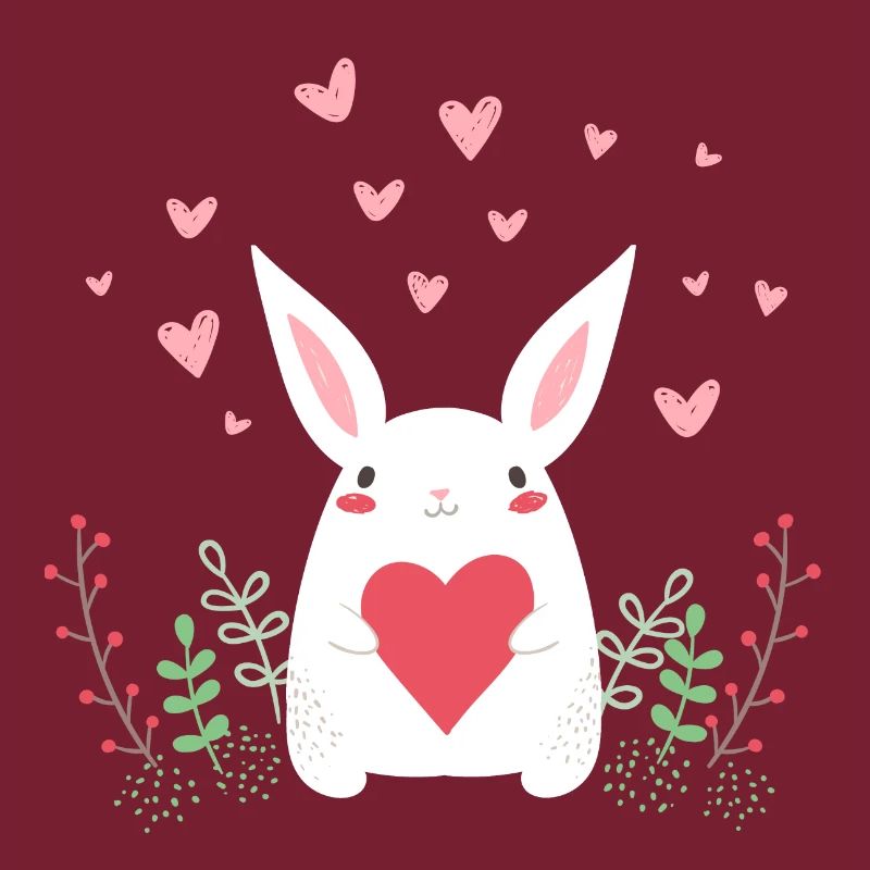 Eastern Bunny Easter Bunny Rabbit Ears Cute LOL