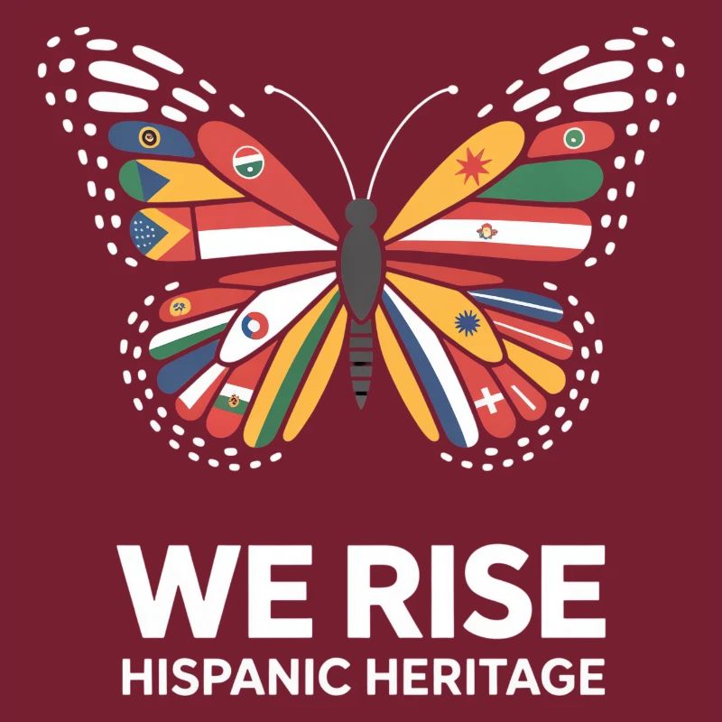 We Rise Hispanic Heritage Butterfly Diversity