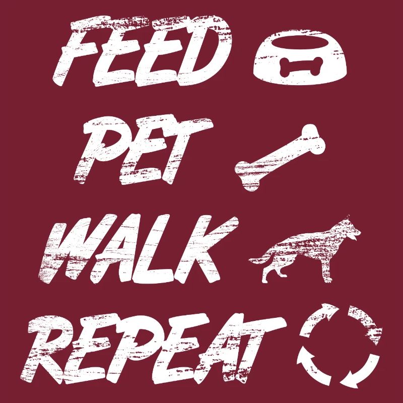 Feed Pet Walk Repeat