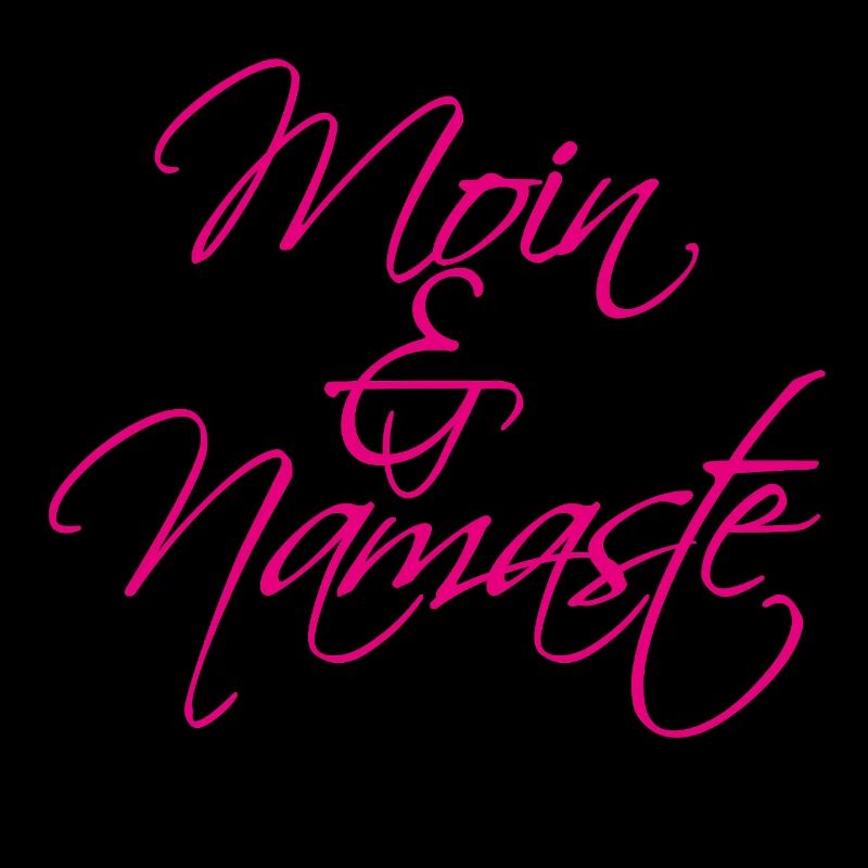 Moin & Namaste, magenta
