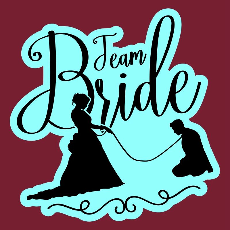 Équipe Mariée Mariage Poule