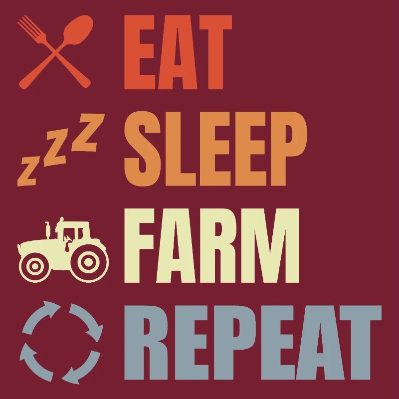 Manger dormir à la ferme Répéter