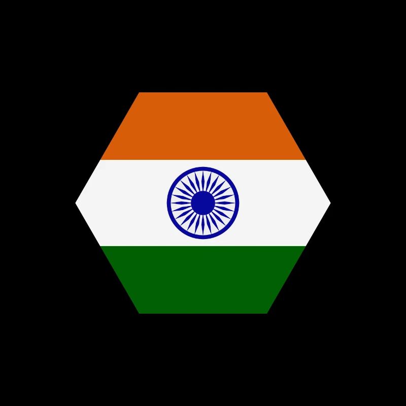 drapeau de l'Inde