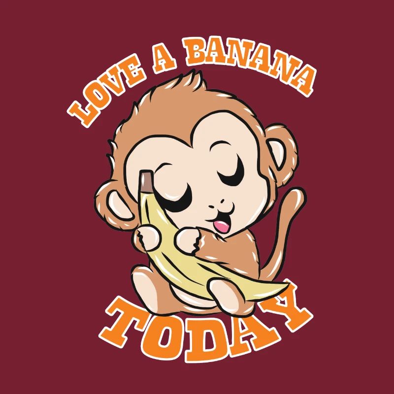 Affe Banane