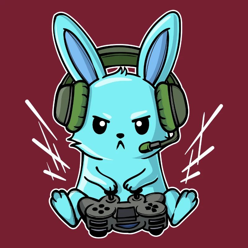 Gamer Headset Controller Joystick Zocker