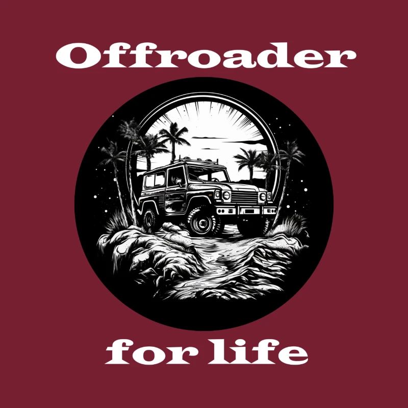 Offroader for life weiß