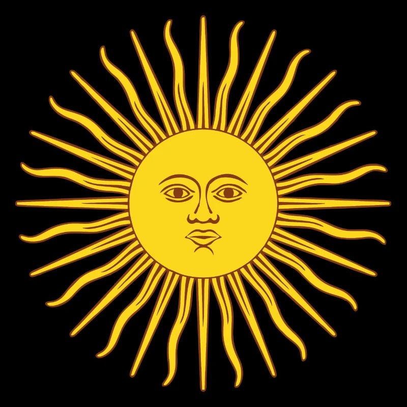 Sonnenflagge Argentinien