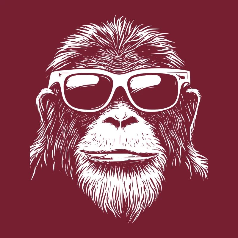 Cool Orangutan Orangutan Monkey Lunettes de soleil