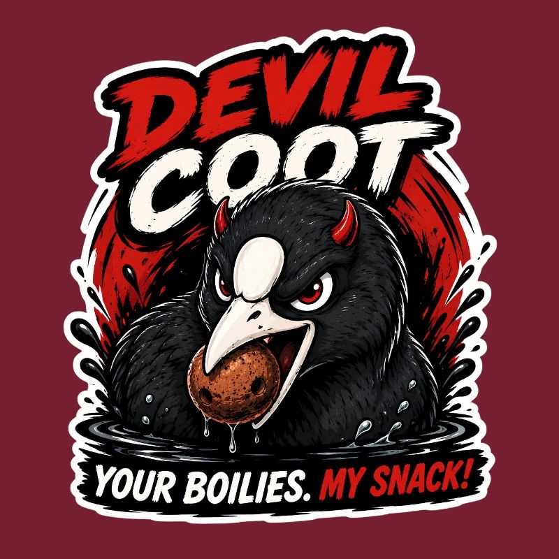 Conception drôle de pêche à la carpe Devil Coud