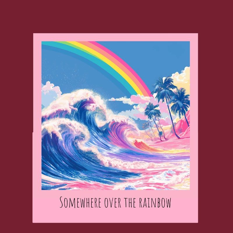 Rainbow Beach Rétro Wave