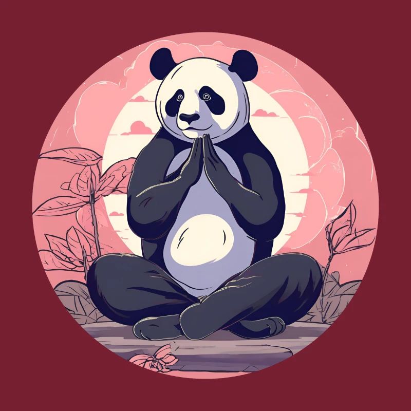 A Zen panda