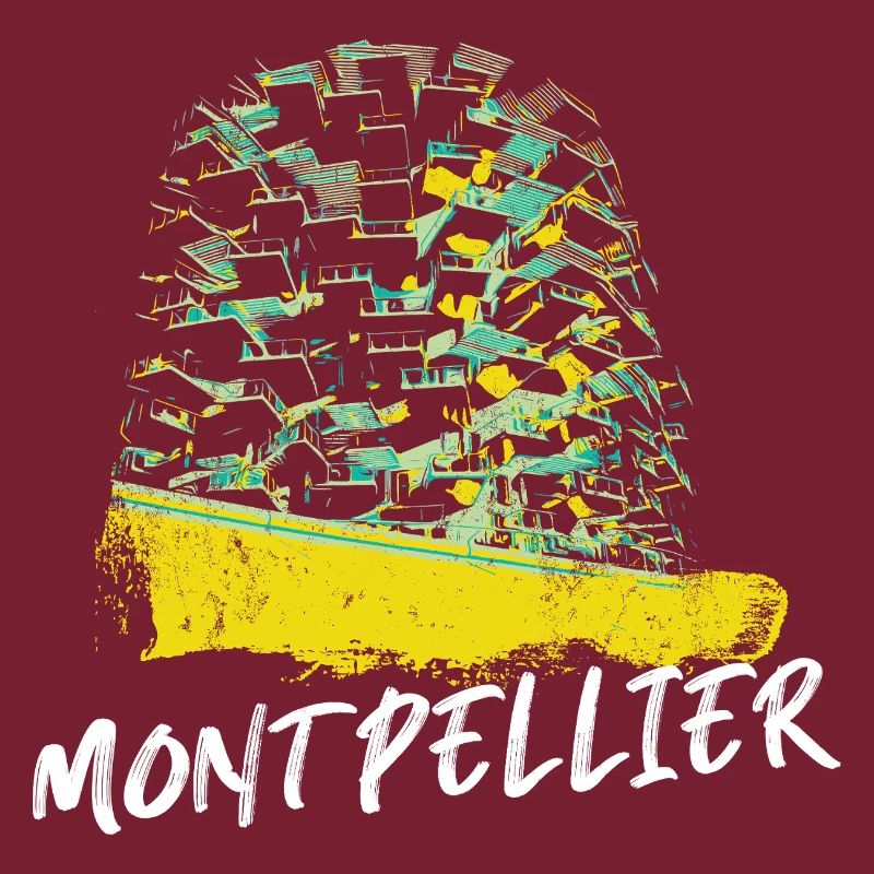 Montpellier Dynamic Colours in Architecture