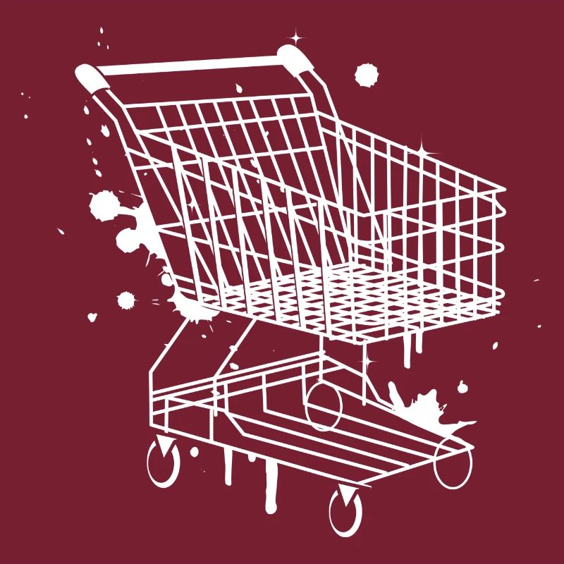 Panier d'achat graffiti