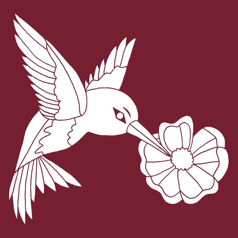 White Foraging Bird