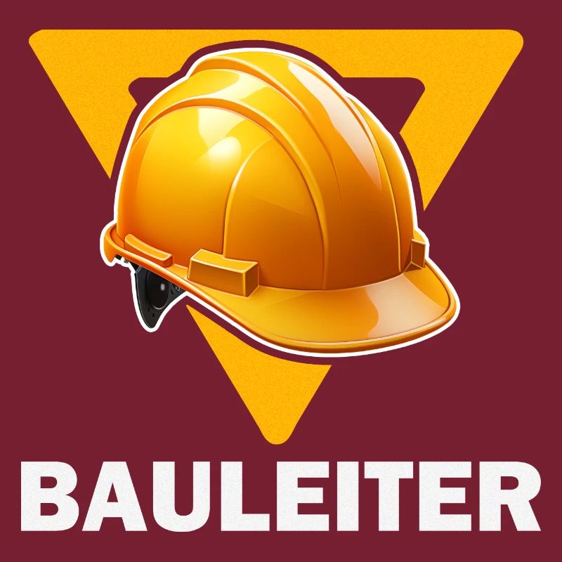 Baustellenleiter Bauhelm