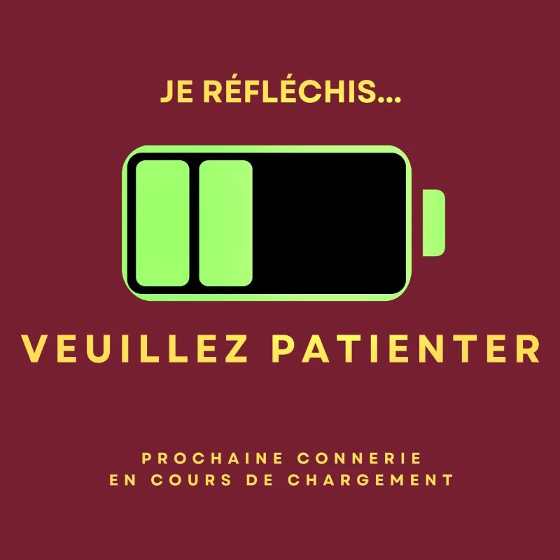 Je réfléchis