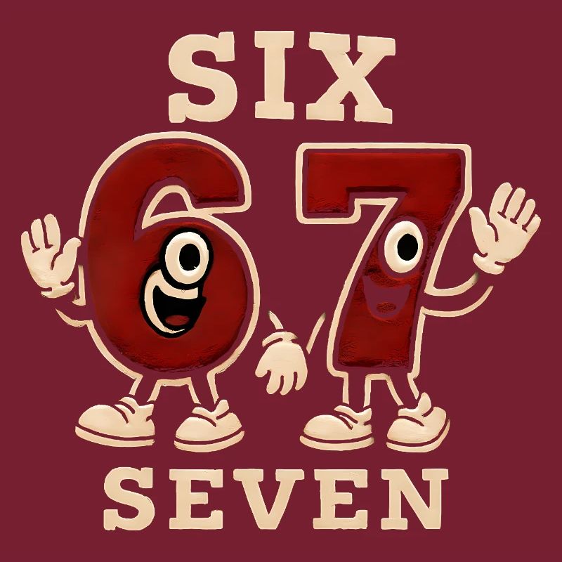 6 7 Sechs Sieben Meme – Aura Points Kids Gaming