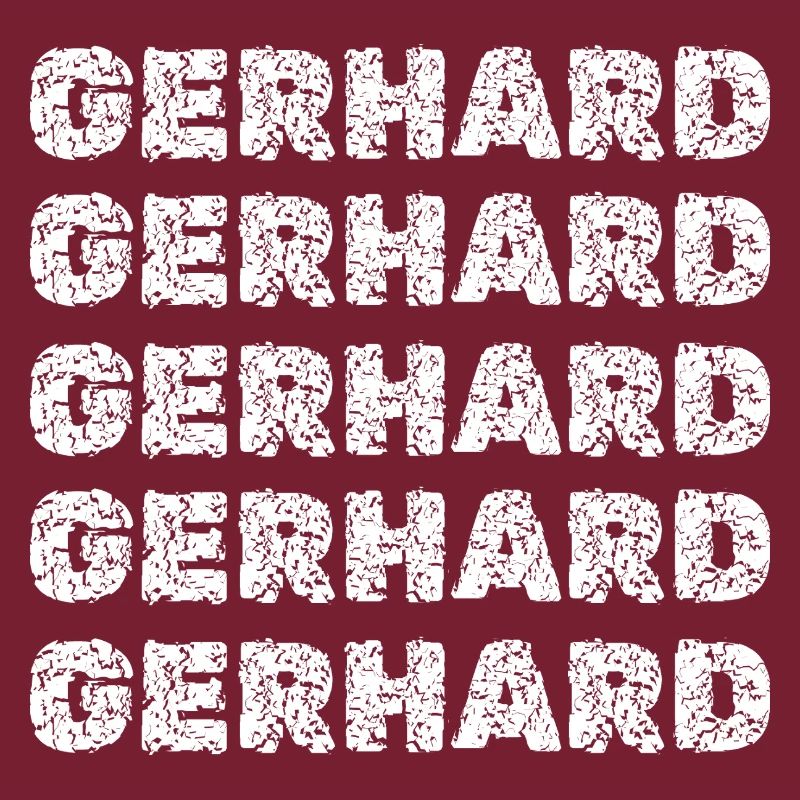 Gerhard als Gerhard