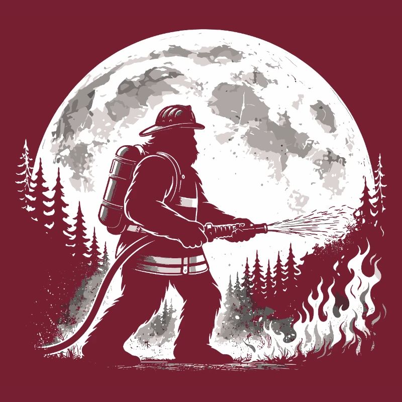 Bigfoot Firefighter