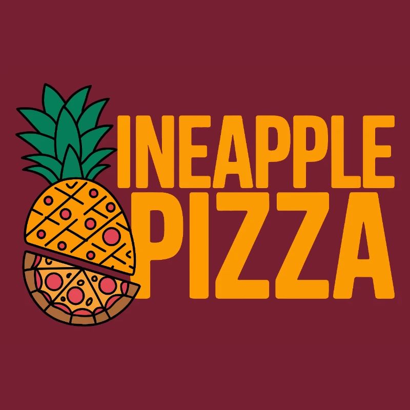 Pizza à l’ananas