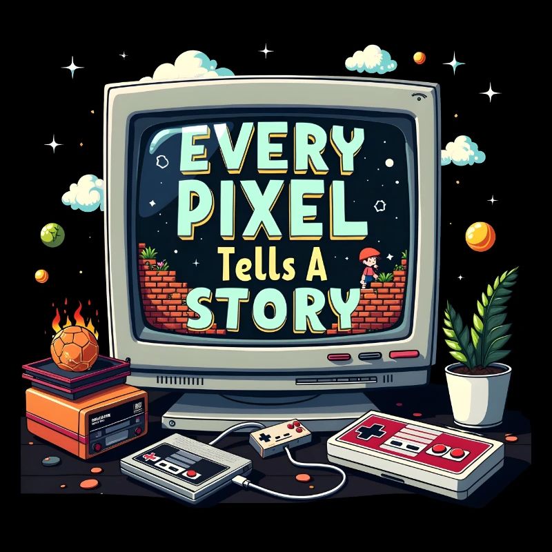 Chaque pixel raconte une histoire - Retro Gaming