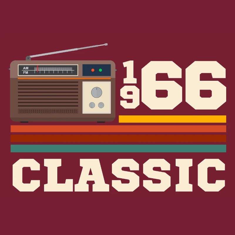 Anniversary 1966 retro classic